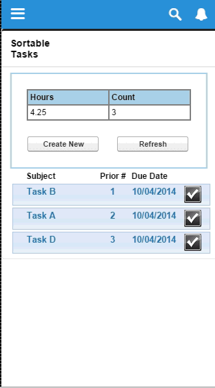 Salesforce1 Custom App